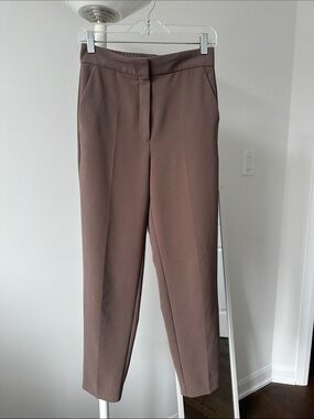 Babaton Atelier Brown Tailored Trousers size 4